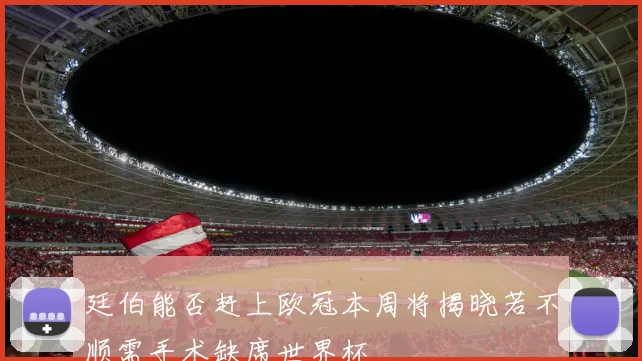 廷伯能否赶上欧冠本周将揭晓若不顺需手术缺席世界杯